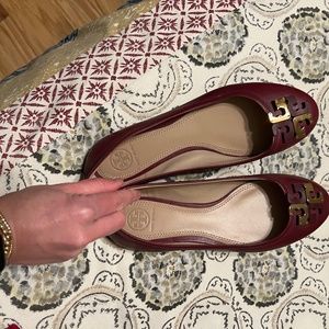 Tory Burch flats, like new